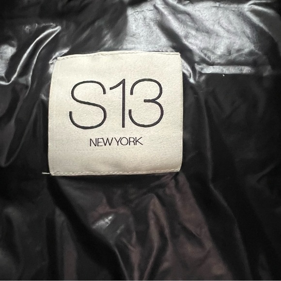 Women's S13 Lexie Water-Resistant Puffer Coat Black Size XL - Picture 2 of 6